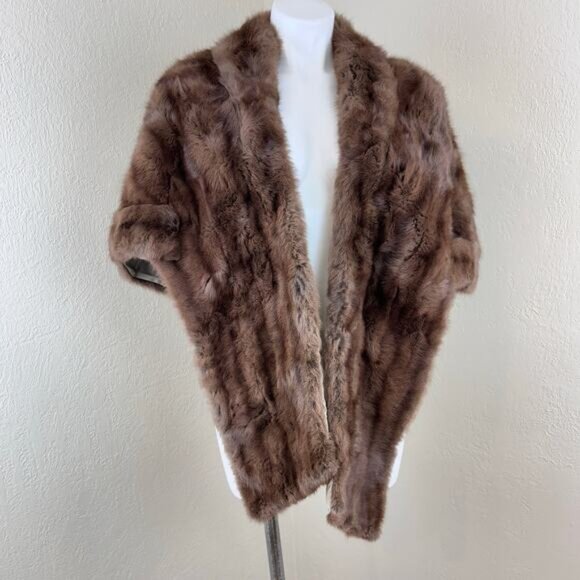 Vintage Jackets & Blazers - Vintage Mink Stole